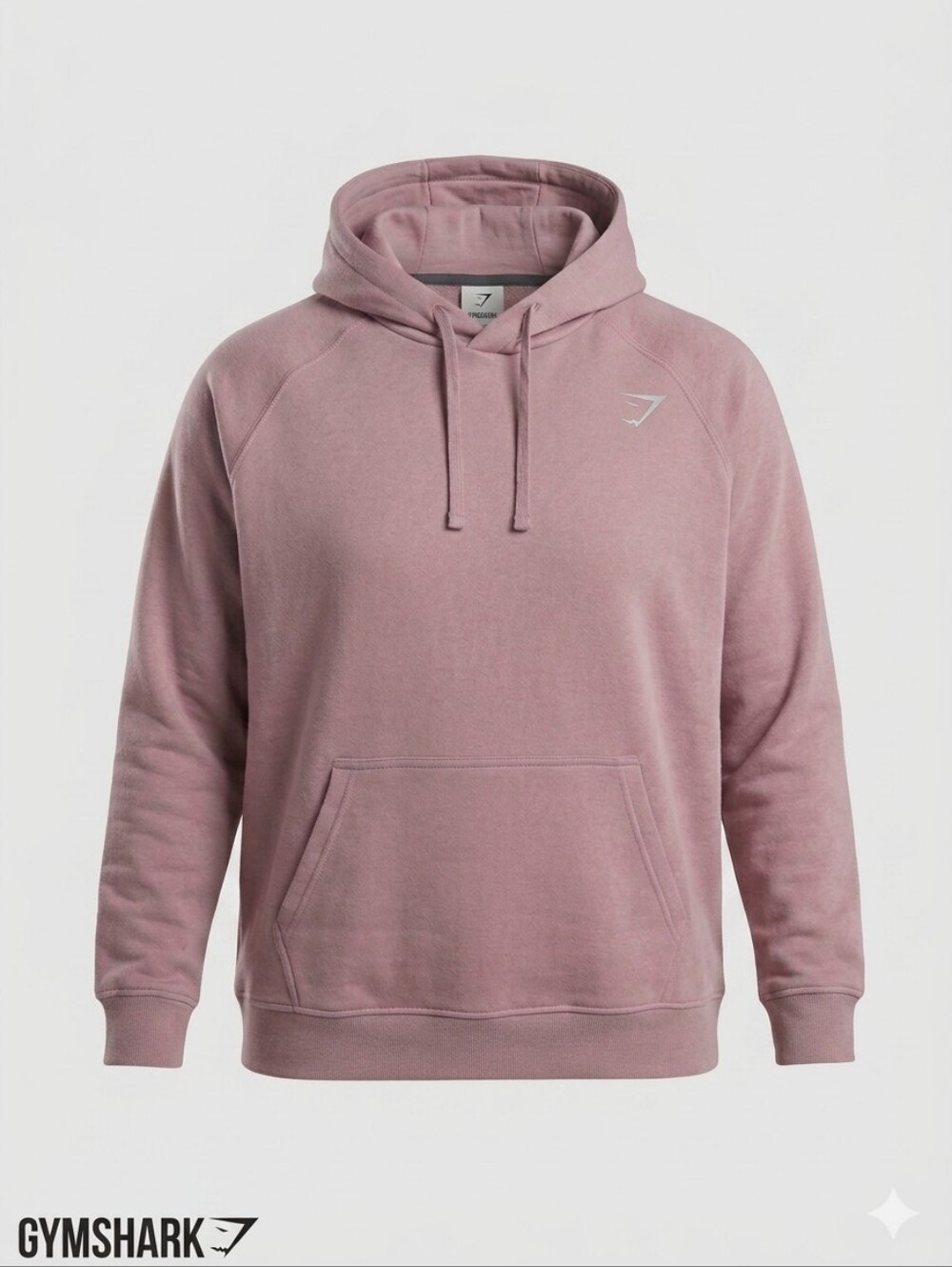 Gymshark Hoodie Womens XXL Extra Large Light Pink Oversized Sweatshirt Pullover